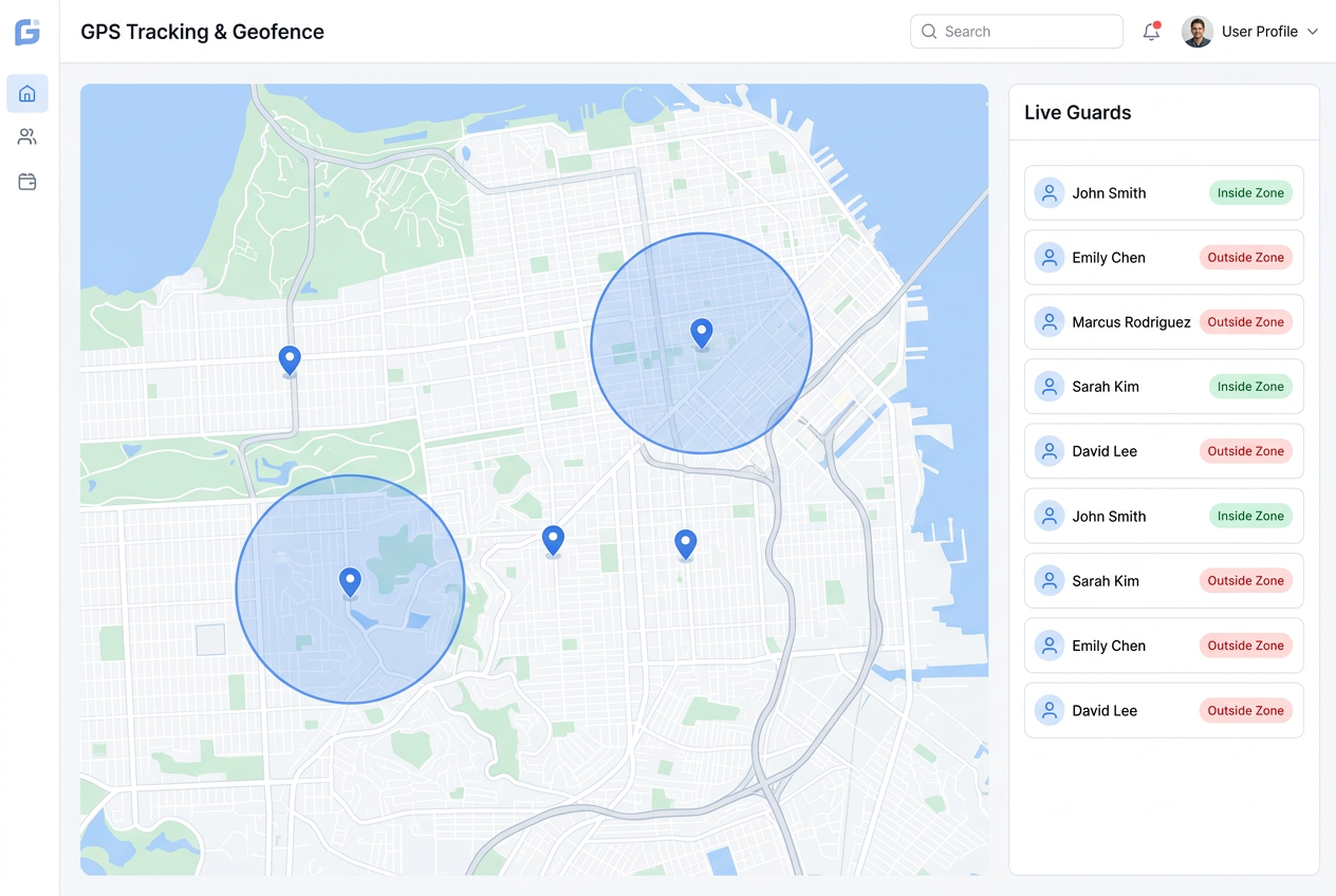 GPS Tracking & Geofence