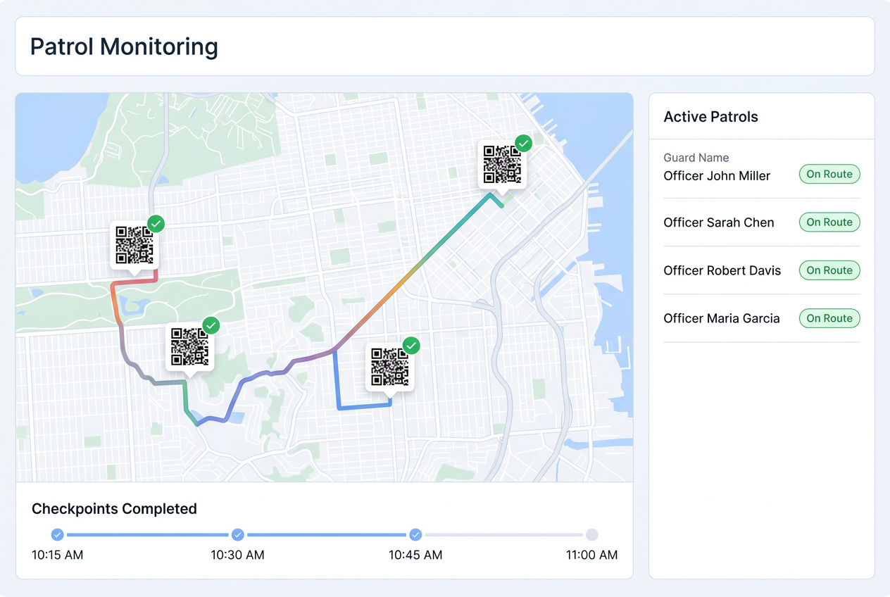 Realtime Patrol Monitoring